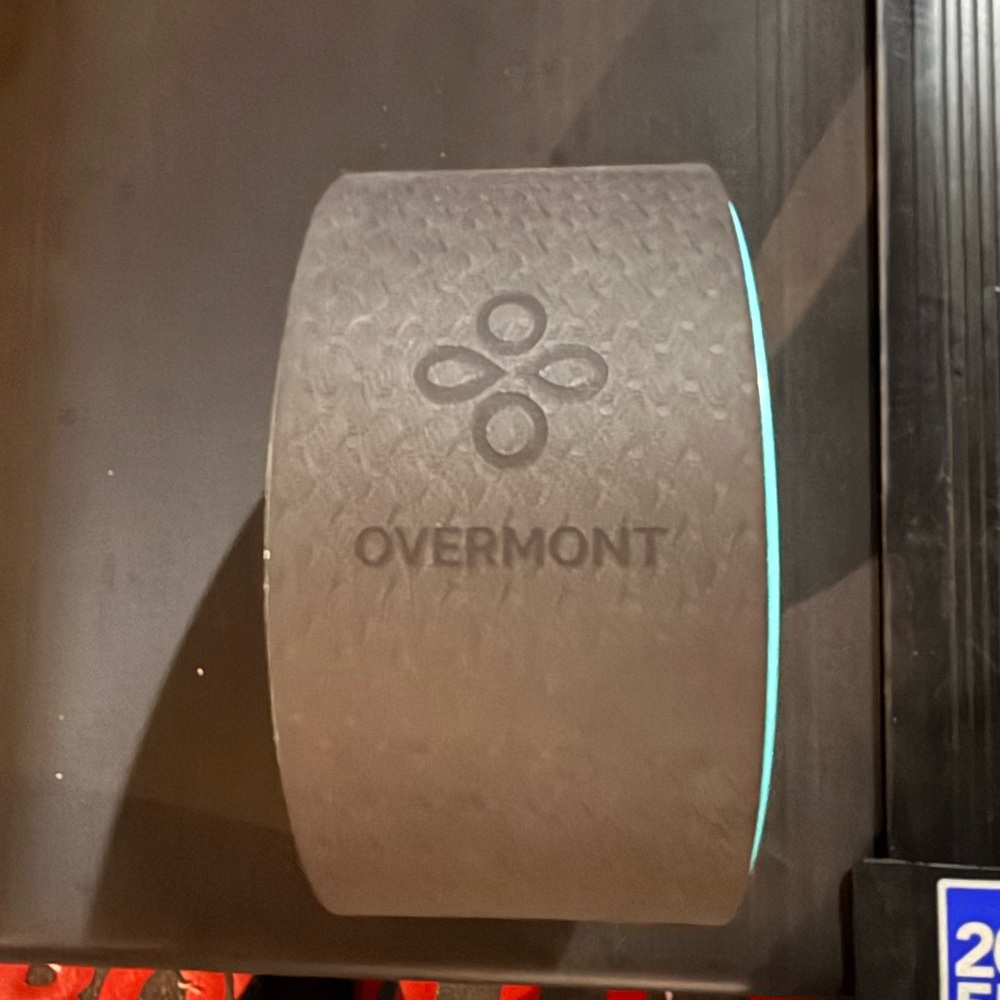 Overmont Yoga Wheel with Teal Edge
